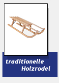 traditionelle Holzrodel